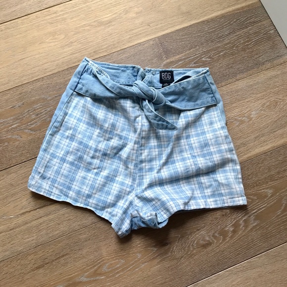 Urban Outfitters Pants - Urban Outfitters Denim Tie Shorts